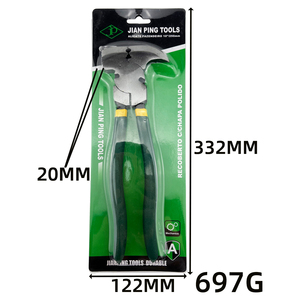 <span class=keywords><strong>Pince</strong></span> à clôture de type américain 10 pouces avec marteau, décloucheur et coupe-fil <span class=keywords><strong>pour</strong></span> clôtures en <span class=keywords><strong>grillage</strong></span>, outil de bricolage <span class=keywords><strong>pour</strong></span> la réparation de fermes et jardins - Product Image 3