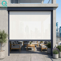 QINGYING Stores de soleil résistants aux intempéries pour véranda, lanai et balcon
