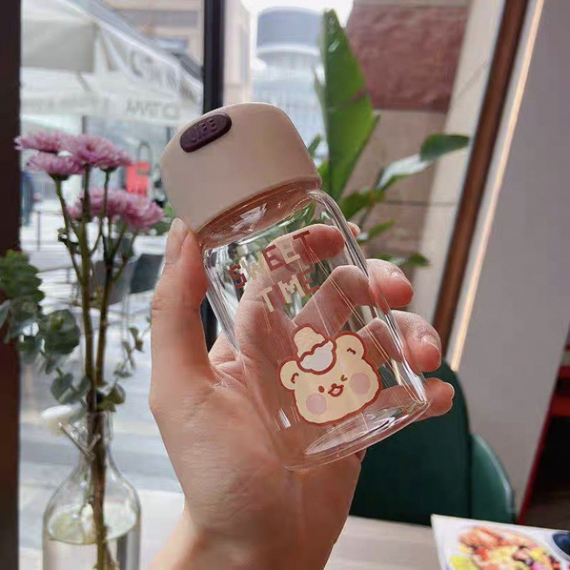 Meng fun palm cup-150ml-white apricot