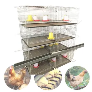 Foldable Steel Poultry Cage Chicken Coop