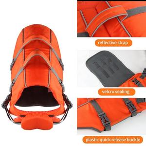 Bumo Pet chalecos salvavidas ajustable pequeño/mediano/grande perro Chaleco de natación para seguridad en el agua chaleco salvavidas para mascotas con asa de rescate chaleco de seguridad - Product Image 3