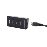Adaptateur DAB de voiture universel rythmique USB Plug And Play Aucune modification radio d'origine avec antenne DAB Recherche de canal facile