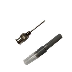 15ml <span class=keywords><strong>Luer</strong></span> <span class=keywords><strong>Lock</strong></span> baja nirkarat dapat digunakan kembali jarum injeksi dokter hewan jarum injeksi vaksin logam untuk penggunaan dokter hewan - Product Image 1