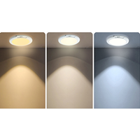 Plafonnier LED rond rechargeable Banqcn 7 pouces, 4200mAh, avec détecteur de mouvement magnétique, petite lampe LED d'intérieur