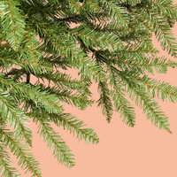 Sapin de Noël Artificiel Haut de Gamme Écologique 1,5-2,7 m Luxe Ultra-Épais avec Pointes Abondantes et Support Métallique Décoration de Fêtes
