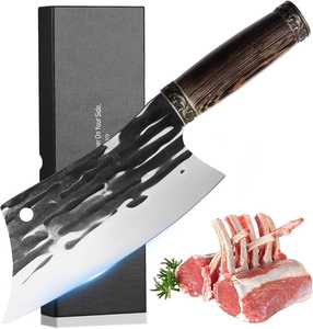 Cuchillo de Cocina Innovador de Acero Inoxidable con Cordón de Carnicero para Uso en la Cocina - Product Image 1