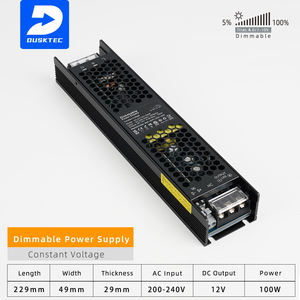 Fuente de Alimentación Conmutada de Voltaje Constante de 12 V, 8,5 A, 100 W, 200 W, 300 W, Regulable por DALI, 100-260 V, 24 V, Controlador LED Regulable para Tiras de Luz - Product Image 2