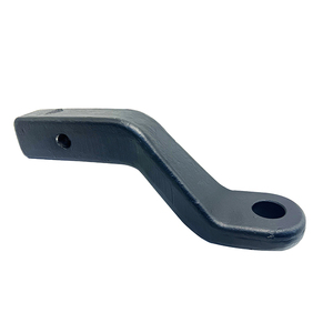 Nouveau support de <span class=keywords><strong>boule</strong></span> robuste en carbure forgé de 4 pouces, revêtement noir, construction monobloc, capacité de remorquage de 17 000 livres (GTW) - Product Image 1