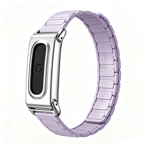 Correa de Reloj Magnética de Silicona para <span class=keywords><strong>Fitbit</strong></span> Air, Sin Hebilla, Bicolor y de Color Sólido, Correa de Repuesto Deportiva para Muñeca - Product Image 6