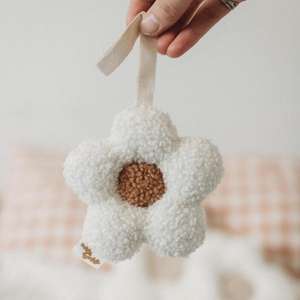 Portaciuccio <span class=keywords><strong>Personalizzato</strong></span> in Peluche Sherpa a Forma di Orsetto Luna e Stella con Massaggiagengive per Neonati 0-12 Mesi - Product Image 2