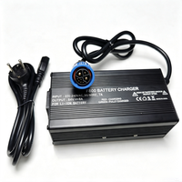 Chargeur de batterie au lithium 84V 8A pour trottinette électrique avec ventilateur de refroidissement et connecteur IP67 M23 (2+1+5) – Fournisseur d'usine