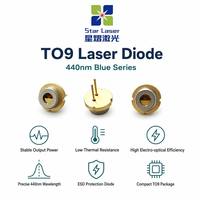 Diode laser bleue industrielle de haute précision 450 nm 7 W PLPT9 450MD TO90 originale pour trou à 2 broches pour utilisation en éclairage laser