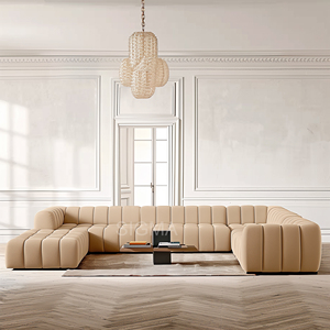 Nordic Italian Minimalist Modular Combination Fabric Soft Sponge-filled Indoor for Hotel, Villa & Mall - Product Image 1