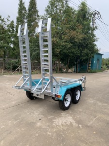 Mini Excavadora Pequeña de Alta Calidad bibo Antspower con Remolque Completo de Construcción de Acero, Capacidad de Carga de 3000 kg y Descarga sin Volteretas - Product Image 4