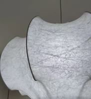 Lampe suspendue en soie Wabi Sabi, style italien nordique, forme d'aile de chauve-souris, pour salon, chambre à coucher, luminaire de plafond personnalisé, OEM ODM