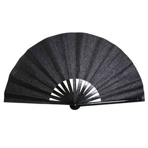 Abanico de Mano Plegable de Bambú Premium de 33 cm (13 Pulgadas), Ruidoso, Personalizado, Estilo Chino, para Baile y Fiestas - Product Image 1