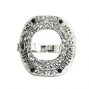 Bague de championnat de football américain Buffalo en alliage plaqué argent 925 avec strass en cristal de laboratoire – Cadeau - Product Image 1