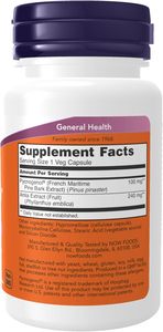 <span class=keywords><strong>Pycnogenol</strong></span> OEM avec extrait d'écorce de pin maritime français et Amla, capsules végétales pour la santé vasculaire, l'équilibre immunitaire et la formule éclat de la peau - Product Image 2
