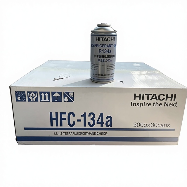New Eco-Friendly R134a ODP=0 Automotive Refrigerant for Auto Service Center High Efficiency Cooling 99.9% Purity 72-Month