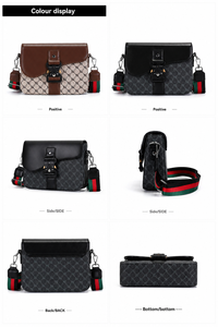 Sac messager pour <span class=keywords><strong>homme</strong></span> en gros, sac bandoulière personnalisé avec tissu imperméable et résistant <span class=keywords><strong>à</strong></span> l'usure et sangle réglable - Product Image 5