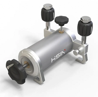Bomba Manual Portátil de Calibración de Baja Presión HSIN619, Comparador de Presión Neumático Manual, Calibrador BSP NPT OEM