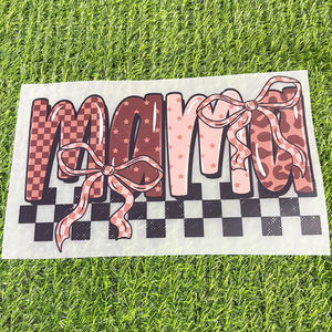 ลายพิมพ์ DTF ลายดอกไม้สีฟ้าสไตล์หวานซึ้ง สำหรับวันแม่ ขายส่ง สำหรับเสื้อยืด - Product Image 4