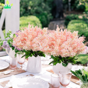 Flores de glicinia de seda artificial, flores de Jacinto para el hogar, jardín, <span class=keywords><strong>cementerio</strong></span>, cercas, decoración de primavera y verano, arreglos florales - Product Image 3