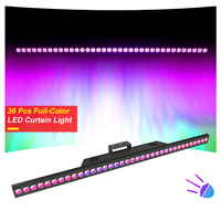 Luz de Cortina LED RGB 3 en 1 de 36*3W, Precio de Fábrica SHTX, Control DMX para DJ, Discoteca, Fiesta, Club, Boda, Barra de Luz Pixel Wash Strobe de 120W