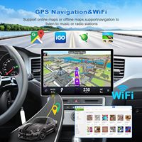 13.3 pouces Android Carplay écran Autoradio 2 Din Android 13 2.5d cadre en aluminium Android Radio multimédia pour voiture