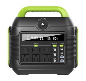สถานีไฟฟ้าพกพา GCSOAR 600w แบตเตอรี่ Li-nicomn สำหรับเครื่องกำเนิดไฟฟ้าพลังงานแสงอาทิตย์ขนาดเล็กสำหรับตั้งแคมป์ ลิเธียมไอออน คลื่นไซน์บริสุทธิ์ MPPT GS-F-600 A - Product Image 2