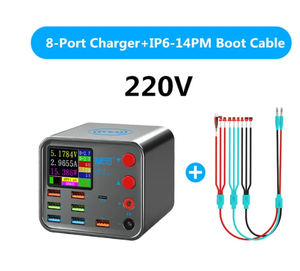 Многофункциональное 8-портовое зарядное устройство для мобильного телефона - Product Image 5