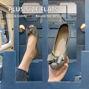 Zapatos Planos de Talla Grande para Mujer, Tallas 33-43, con Punta Redonda, Ligeros, Nuevos, con Plantilla de PU, para Damas - Product Image 2