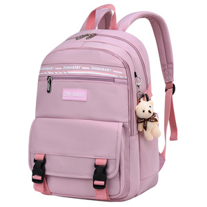 Zm Baby Student <b>Backpack</b> 18 In Large Capacity <b>Waterproof</b> For <b>School</b> Kids Grades 4-9 - Product Image 5