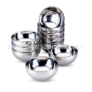 Ensemble de 6 bols isothermes en acier inoxydable à double paroi, non magnétiques, pour enfants et usage scolaire - Product Image 3