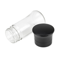 Moulin à sel et à poivre réglable 100 ml pour usage manuel, accessoire de cuisine, broyeur à épices