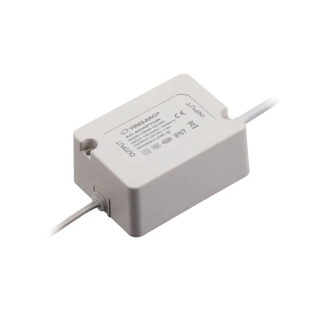 Nhà Máy Giá 2024 không thấm nước chuyển đổi Power adapter nhựa dẫn lái xe 12V 24V DC chuyển mạch cung cấp điện cho CCTV Camera