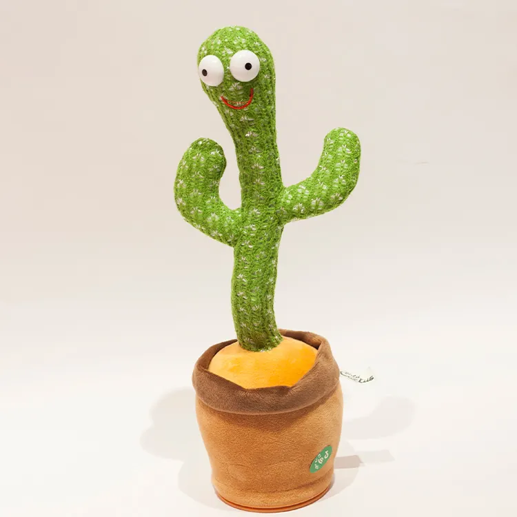 New Hot selling cactus toys speaking talking dancing cactus plush toy