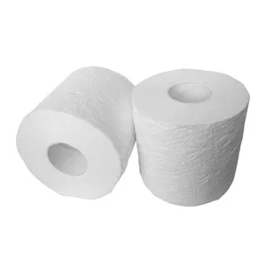 Factory Direct Price Thickening Private Label Toilet Paper Embossing Dissolved 3 Ply Tissue Toilet Roll Wholesale