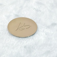 Emballage cosmétique de luxe personnalisé à prix réduit, étiquette privée, logo métallique gaufré, adhésif, étanche, rectangulaire, pour soins de la peau