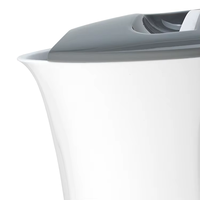 Bouilloire électrique en plastique personnalisable 2,5 L CE/GS 371413, vente en gros en Chine, bouilloire électrique pas chère pour faire bouillir l'eau