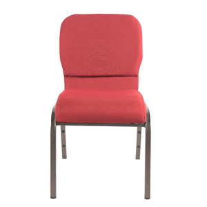 Sedia Ergonomica Moderna in Ferro per Teatro/Chiesa/Hotel con Seduta Curva, Resistente e Confortevole per <span class=keywords><strong>la</strong></span> Congregazione - Product Image 1