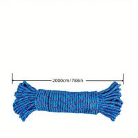 Cuerda Trenzada de Macramé de 3mm-6mm, 100% Algodón de Alta Resistencia, Ecológica, para Bolsas de Ropa, Embalaje Personalizado