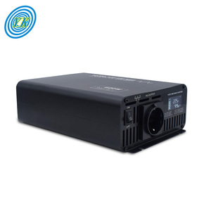 Yucoo <span class=keywords><strong>DC</strong></span> <span class=keywords><strong>AC</strong></span> 24V đến 220V 600W tinh khiết Sine Wave <span class=keywords><strong>Inverter</strong></span> với LCD hiển thị xe biến tần - Product Image 2