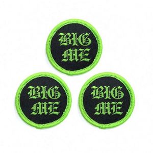 Custom 3D Embroidered Patches Iron-On <b>Applique</b> With Lace Decoration for Clothing Made High Quality Canvas Fabric - Product Image 6