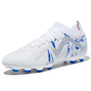 Fábrica al por mayor moda Oem Odm Freak Fg/Tf pies anchos sólido césped competición partido fútbol deporte hombre mujer fútbol Cleat zapatos - Product Image 4