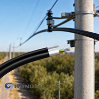 GYFTC8Y Outdoor Fiber Optic Cable Self Supporting Figure 8 Aerial Cable for FTTH FTTB FTTX