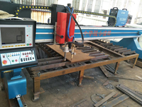 Coupeur à pantographe en métal pour plaque de fer CNC à portique avec source d'alimentation plasma
