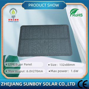 Sunboy <span class=keywords><strong>6V</strong></span> Mini <span class=keywords><strong>Solar</strong></span> panel Kleine Größe 1,6 W ETFE Solarmodul Preis Hergestellt in China für <span class=keywords><strong>Solar</strong></span> ladegerät mit PERC-Typ - Product Image 3