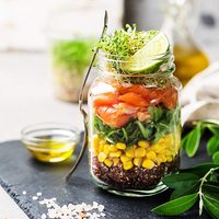 Bocaux en acier inoxydable avec couvercles et bandes, conservation des aliments, pour boire des fruits et légumes, 4 pièces, 32 oz