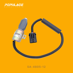 Válvula Solenoide SA-4805-12 12V de Corte de Combustible para Motor de Gasolina Cummins Kubota - Product Image 2
